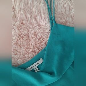 Naked Zebra Turquoise Sleeveless Dress